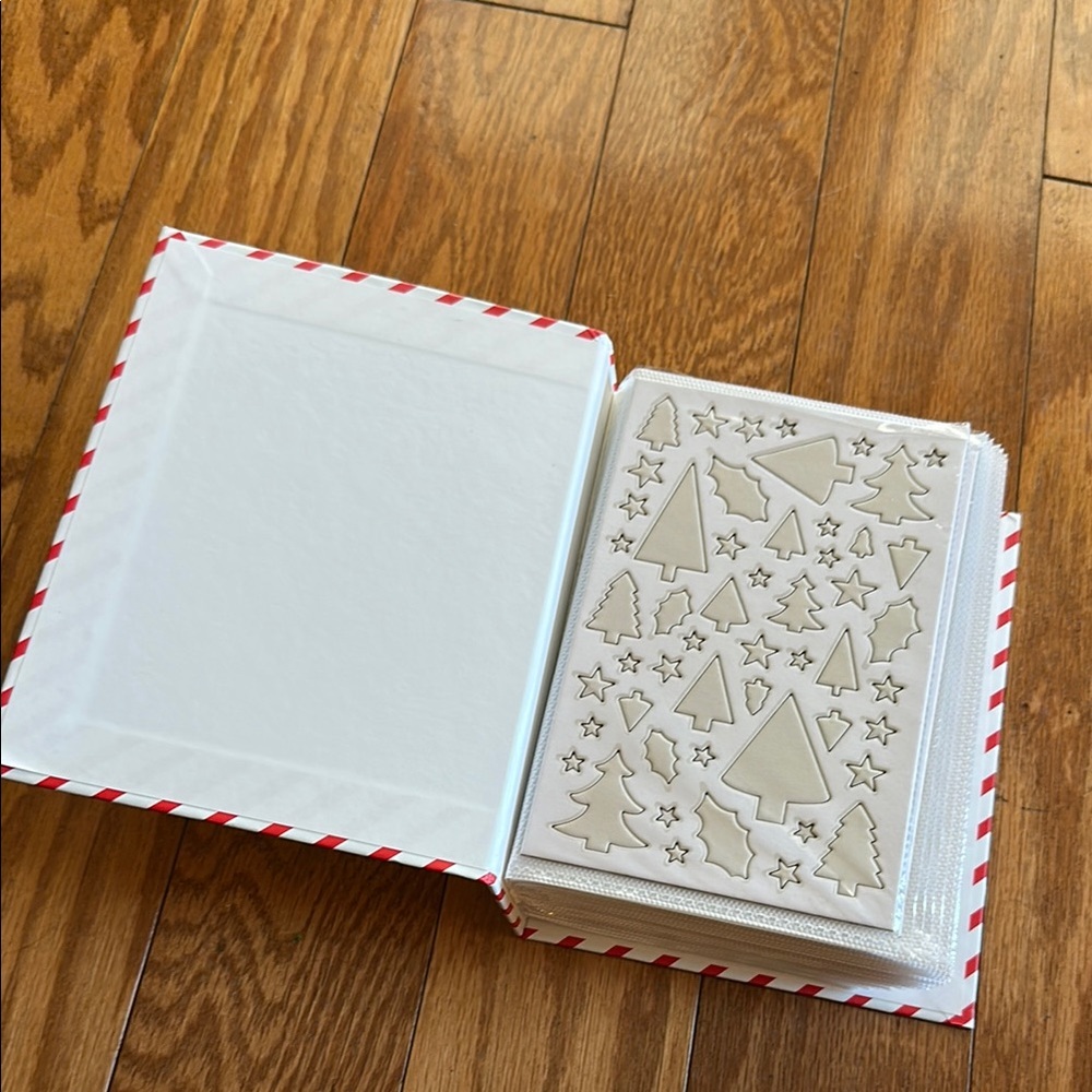 Kingston Crafts trees, stars and holly leaf Cardstock stickers